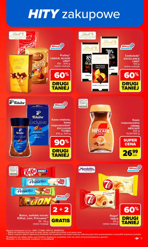 Carrefour - gazetka promocyjna Gazetka Carrefour od poniedziałku od poniedziałku 31.08 do soboty 05.09 - strona 7