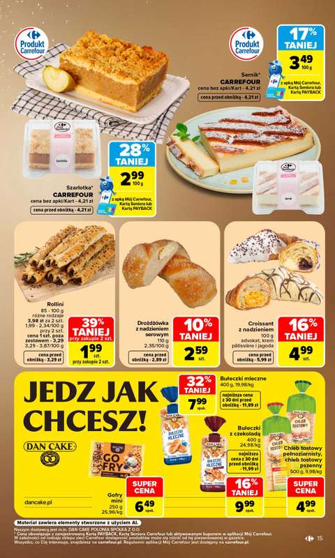 Carrefour - gazetka promocyjna Gazetka Carrefour od poniedziałku od poniedziałku 31.08 do soboty 05.09 - strona 17