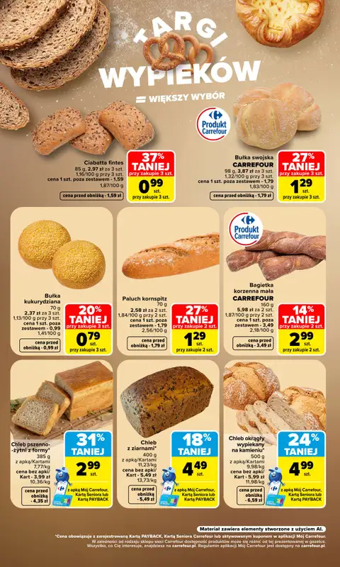 Carrefour - gazetka promocyjna Gazetka Weź to na świeżo od poniedziałku 31.08 do soboty 05.09 - strona 6