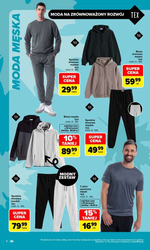 Carrefour - gazetka promocyjna Gazetka Zanosi się na świetne okazje od poniedziałku 31.08 do soboty 12.09 - strona 8