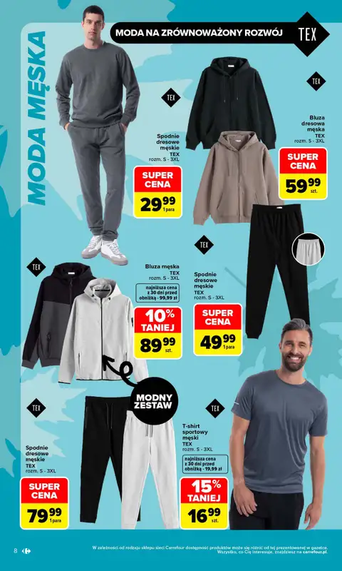 Carrefour - gazetka promocyjna Gazetka Zanosi się na świetne okazje od poniedziałku 31.08 do soboty 12.09 - strona 8