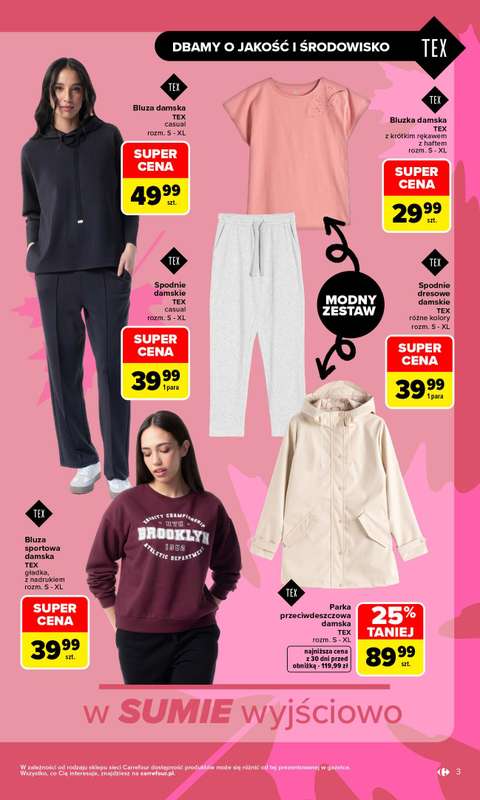 Carrefour - gazetka promocyjna Gazetka Zanosi się na świetne okazje od poniedziałku 31.08 do soboty 12.09 - strona 3