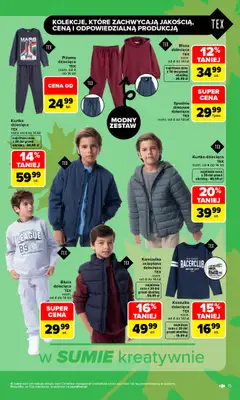 Carrefour - gazetka promocyjna Gazetka Zanosi się na świetne okazje od poniedziałku 31.08 do soboty 12.09 - strona 15