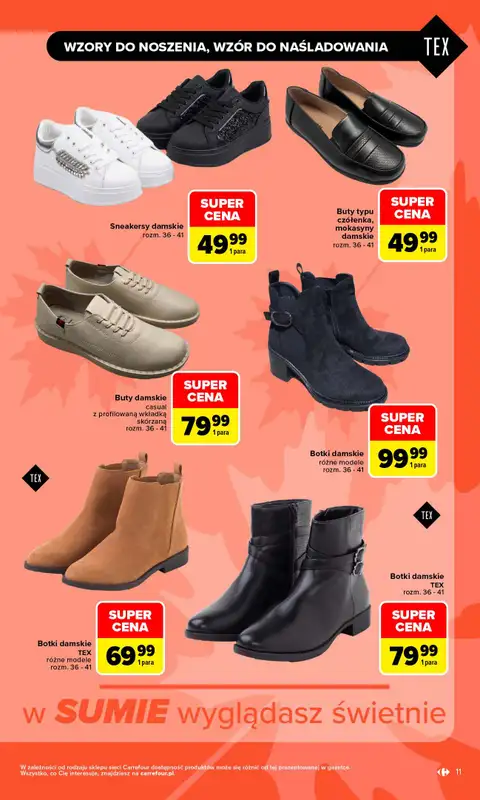 Carrefour - gazetka promocyjna Gazetka Zanosi się na świetne okazje od poniedziałku 31.08 do soboty 12.09 - strona 11