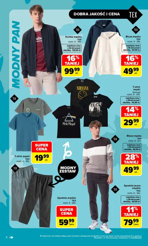 Carrefour - gazetka promocyjna Gazetka Zanosi się na świetne okazje od poniedziałku 31.08 do soboty 12.09 - strona 6