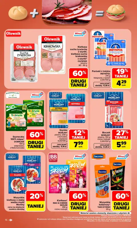 Carrefour Market - gazetka promocyjna Gazetka Carrefour Market od poniedziałku od poniedziałku 31.08 do soboty 05.09 - strona 18
