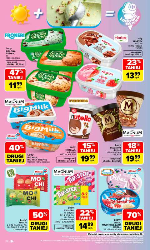 Carrefour Market - gazetka promocyjna Gazetka Carrefour Market od poniedziałku od poniedziałku 31.08 do soboty 05.09 - strona 26