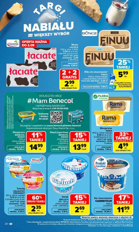 Carrefour Market - gazetka promocyjna Gazetka Carrefour Market od poniedziałku od poniedziałku 31.08 do soboty 05.09 - strona 22