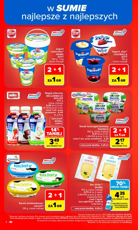 Carrefour Market - gazetka promocyjna Gazetka Carrefour Market od poniedziałku od poniedziałku 31.08 do soboty 05.09 - strona 6