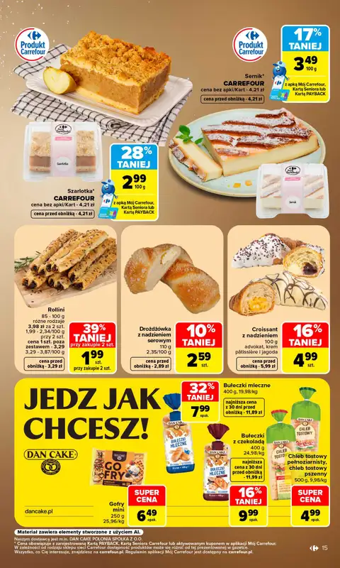 Carrefour Market - gazetka promocyjna Gazetka Carrefour Market od poniedziałku od poniedziałku 31.08 do soboty 05.09 - strona 17