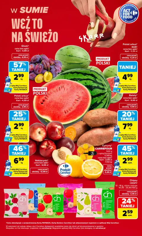 Carrefour Market - gazetka promocyjna Gazetka Weź to na świeżo od poniedziałku 31.08 do soboty 05.09 - strona 5