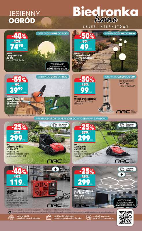 Biedronka Home - gazetka promocyjna Najlepsze oferty od soboty 29.08 do niedzieli 15.11 - strona 3
