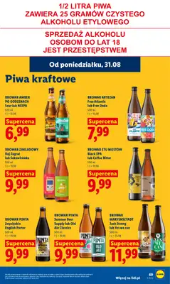 Lidl - gazetka promocyjna Oferta od poniedziałku od poniedziałku 31.08 do środy 02.09 - strona 69