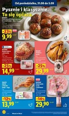 Lidl - gazetka promocyjna Oferta od poniedziałku od poniedziałku 31.08 do środy 02.09 - strona 50