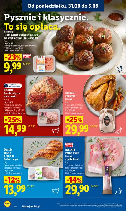 Lidl - gazetka promocyjna Oferta od poniedziałku od poniedziałku 31.08 do środy 02.09 - strona 50