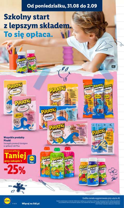 Lidl - gazetka promocyjna Oferta od poniedziałku od poniedziałku 31.08 do środy 02.09 - strona 44