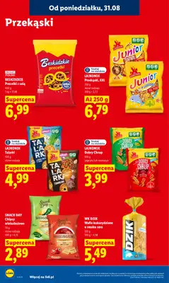 Lidl - gazetka promocyjna Oferta od poniedziałku od poniedziałku 31.08 do środy 02.09 - strona 72