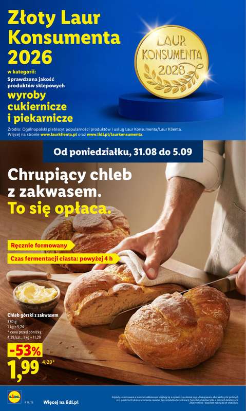 Lidl - gazetka promocyjna Oferta od poniedziałku od poniedziałku 31.08 do środy 02.09 - strona 46
