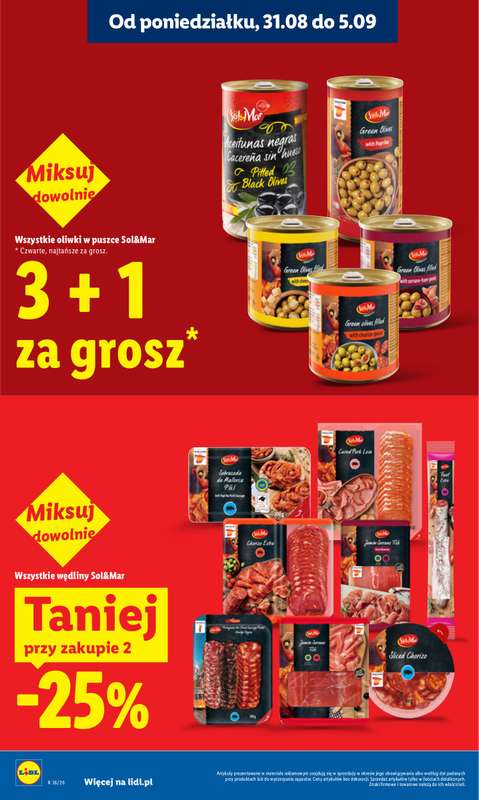 Lidl - gazetka promocyjna Oferta od poniedziałku od poniedziałku 31.08 do środy 02.09 - strona 20
