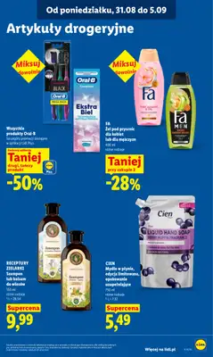 Lidl - gazetka promocyjna Oferta od poniedziałku od poniedziałku 31.08 do środy 02.09 - strona 81