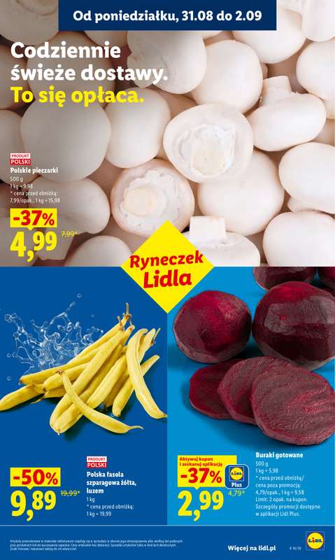 Lidl - gazetka promocyjna Oferta od poniedziałku od poniedziałku 31.08 do środy 02.09 - strona 35
