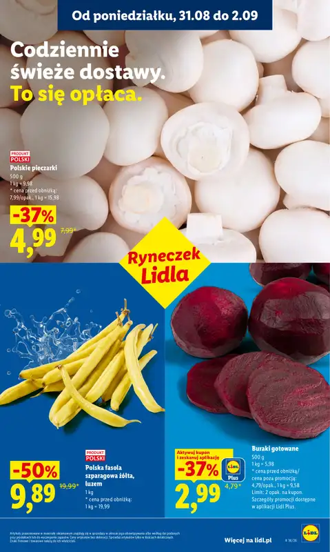 Lidl - gazetka promocyjna Oferta od poniedziałku od poniedziałku 31.08 do środy 02.09 - strona 35