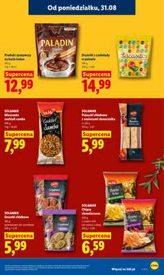 Lidl - gazetka promocyjna Oferta od poniedziałku od poniedziałku 31.08 do środy 02.09 - strona 61