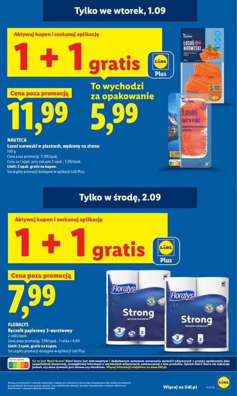 Lidl - gazetka promocyjna Oferta od poniedziałku od poniedziałku 31.08 do środy 02.09 - strona 13