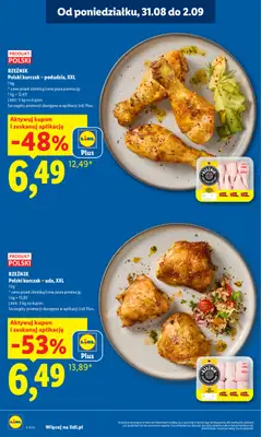 Lidl - gazetka promocyjna Oferta od poniedziałku od poniedziałku 31.08 do środy 02.09 - strona 14