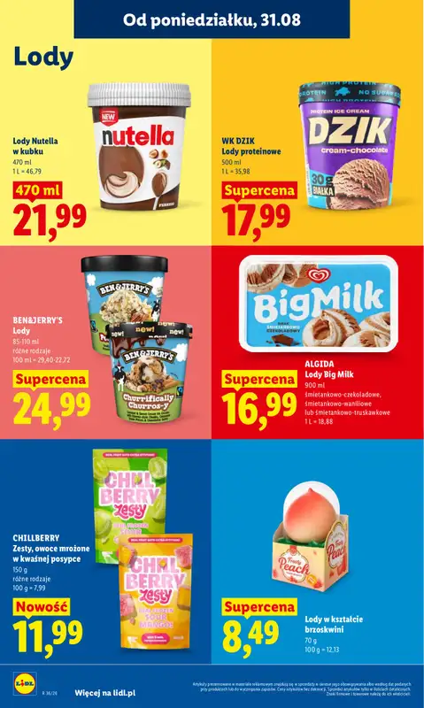 Lidl - gazetka promocyjna Oferta od poniedziałku od poniedziałku 31.08 do środy 02.09 - strona 62