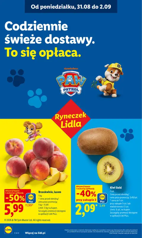 Lidl - gazetka promocyjna Oferta od poniedziałku od poniedziałku 31.08 do środy 02.09 - strona 38