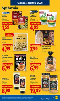 Lidl - gazetka promocyjna Oferta od poniedziałku od poniedziałku 31.08 do środy 02.09 - strona 79