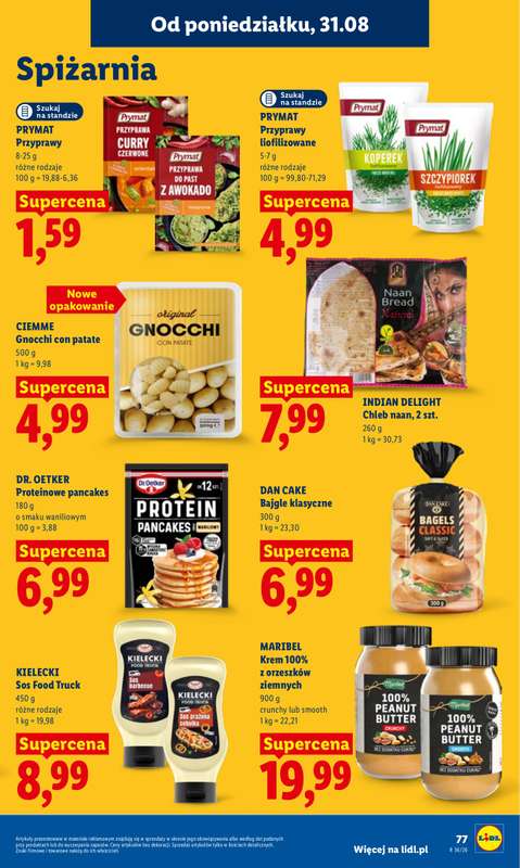 Lidl - gazetka promocyjna Oferta od poniedziałku od poniedziałku 31.08 do środy 02.09 - strona 79