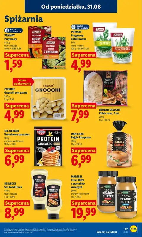 Lidl - gazetka promocyjna Oferta od poniedziałku od poniedziałku 31.08 do środy 02.09 - strona 79