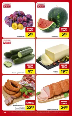 Carrefour Market - gazetka promocyjna Gazetka Ekspresowe zakupy od wtorku 01.09 do poniedziałku 07.09 - strona 2