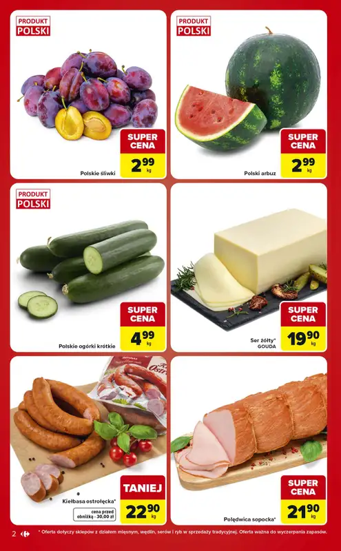 Carrefour Market - gazetka promocyjna Gazetka Ekspresowe zakupy od wtorku 01.09 do poniedziałku 07.09 - strona 2