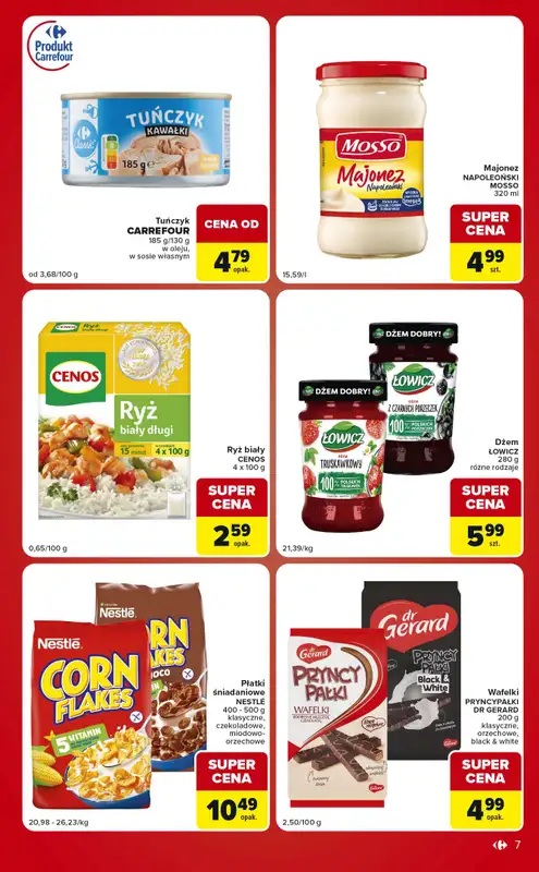 Carrefour Market - gazetka promocyjna Gazetka Ekspresowe zakupy od wtorku 01.09 do poniedziałku 07.09 - strona 7
