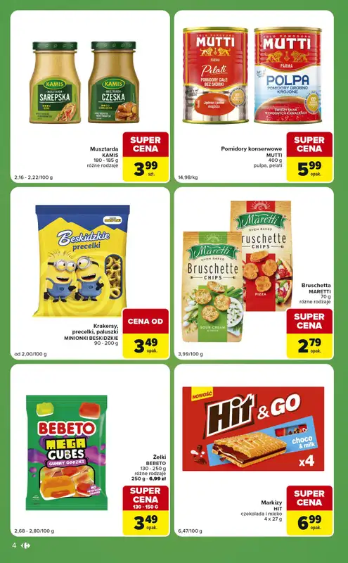 Carrefour Express - gazetka promocyjna Gazetka Express od wtorku 01.09 do poniedziałku 07.09 - strona 4
