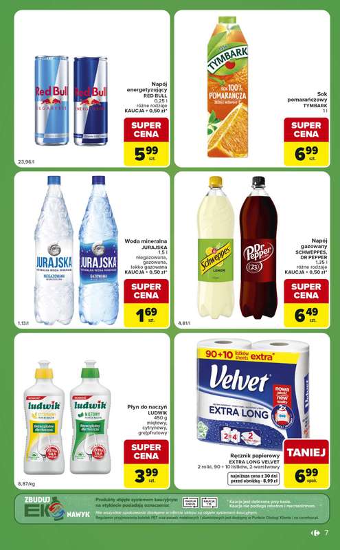 Carrefour Express - gazetka promocyjna Gazetka Express od wtorku 01.09 do poniedziałku 07.09 - strona 7