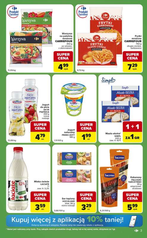Carrefour Express - gazetka promocyjna Gazetka Express od wtorku 01.09 do poniedziałku 07.09 - strona 3