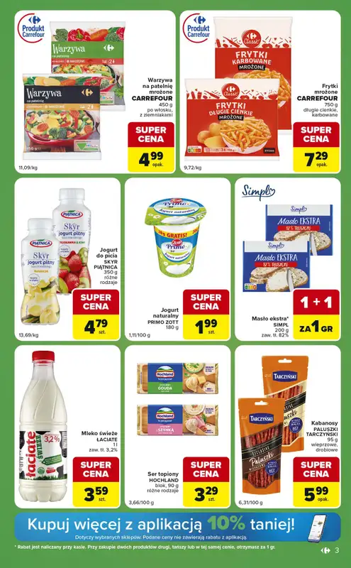 Carrefour Express - gazetka promocyjna Gazetka Express od wtorku 01.09 do poniedziałku 07.09 - strona 3