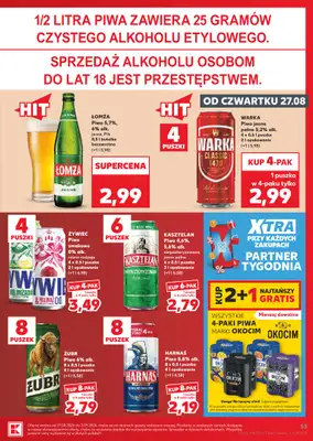 Kaufland - gazetka promocyjna Gazetka Tygodnia od czwartku 27.08 do środy 02.09 - strona 53