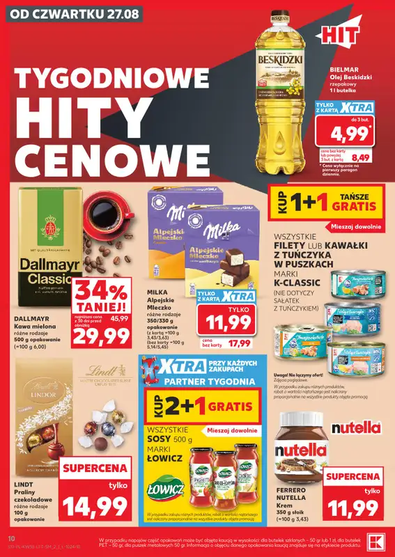 Kaufland - gazetka promocyjna Gazetka Tygodnia od czwartku 27.08 do środy 02.09 - strona 10