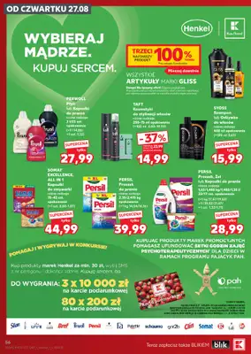 Kaufland - gazetka promocyjna Gazetka Tygodnia od czwartku 27.08 do środy 02.09 - strona 56