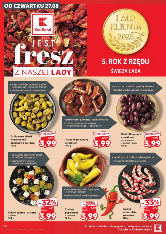 Kaufland - gazetka promocyjna Gazetka Tygodnia od czwartku 27.08 do środy 02.09 - strona 28