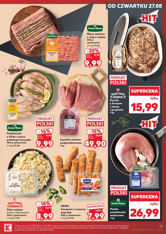 Kaufland - gazetka promocyjna Gazetka Tygodnia od czwartku 27.08 do środy 02.09 - strona 33