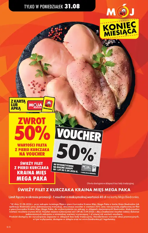 Biedronka - gazetka promocyjna Od poniedziałku   - strona 2