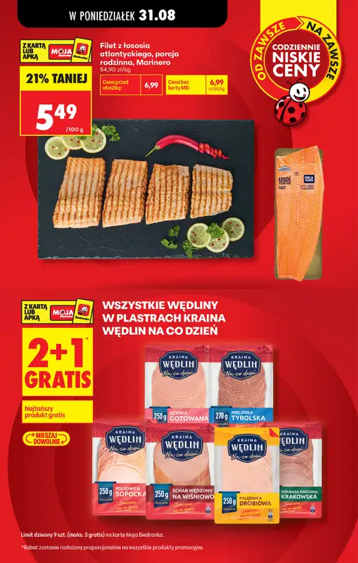 Biedronka - gazetka promocyjna Od poniedziałku od poniedziałku 31.08 do soboty 05.09 - strona 25