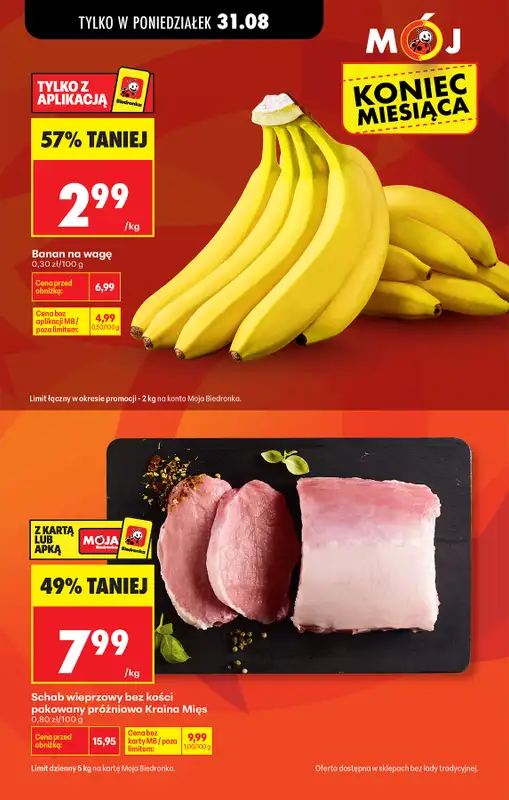 Biedronka - gazetka promocyjna Od poniedziałku   - strona 3