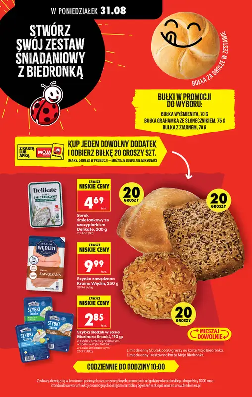Biedronka - gazetka promocyjna Od poniedziałku od poniedziałku 31.08 do soboty 05.09 - strona 69